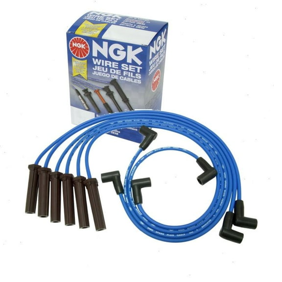 NGK Spark Plug Wire Set compatible with Chevrolet Impala 3.4L V6 2000-2005