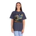 thumbnail image 5 of Malamute Howling at the Starry Night Relaxed Fit T-Shirt, 5 of 12