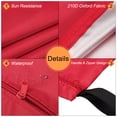 thumbnail image 4 of Unique Bargains Wet Dry Bags with Handle Zippered Pockets Red 20 x 15.7 Inch, 4 of 6