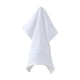 thumbnail image 5 of Toalla blanca gruesa absorbente de color liso para el hogar, lavado facial, regalo, toalla cuadrada, bufanda, 5 of 6