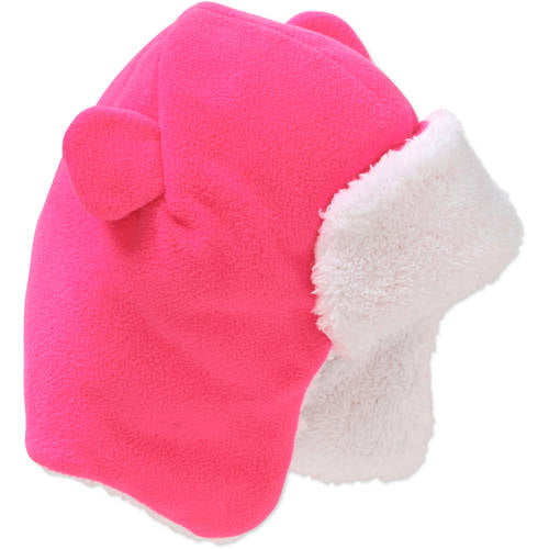 Baby Boys /& Toddler Thermal Animal Character Fleece Trapper Hat