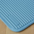 thumbnail image 3 of KitchenAid Ribbed Soft Silicone Pot Holder 2-Pack Set, Blue Velvet, 7"x9", 3 of 5