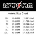 thumbnail image 2 of 1STORM MOTORCYCLE BIKE FULL FACE HELMET HG335 BOOSTER Butterfly Pink Purple, 2 of 2