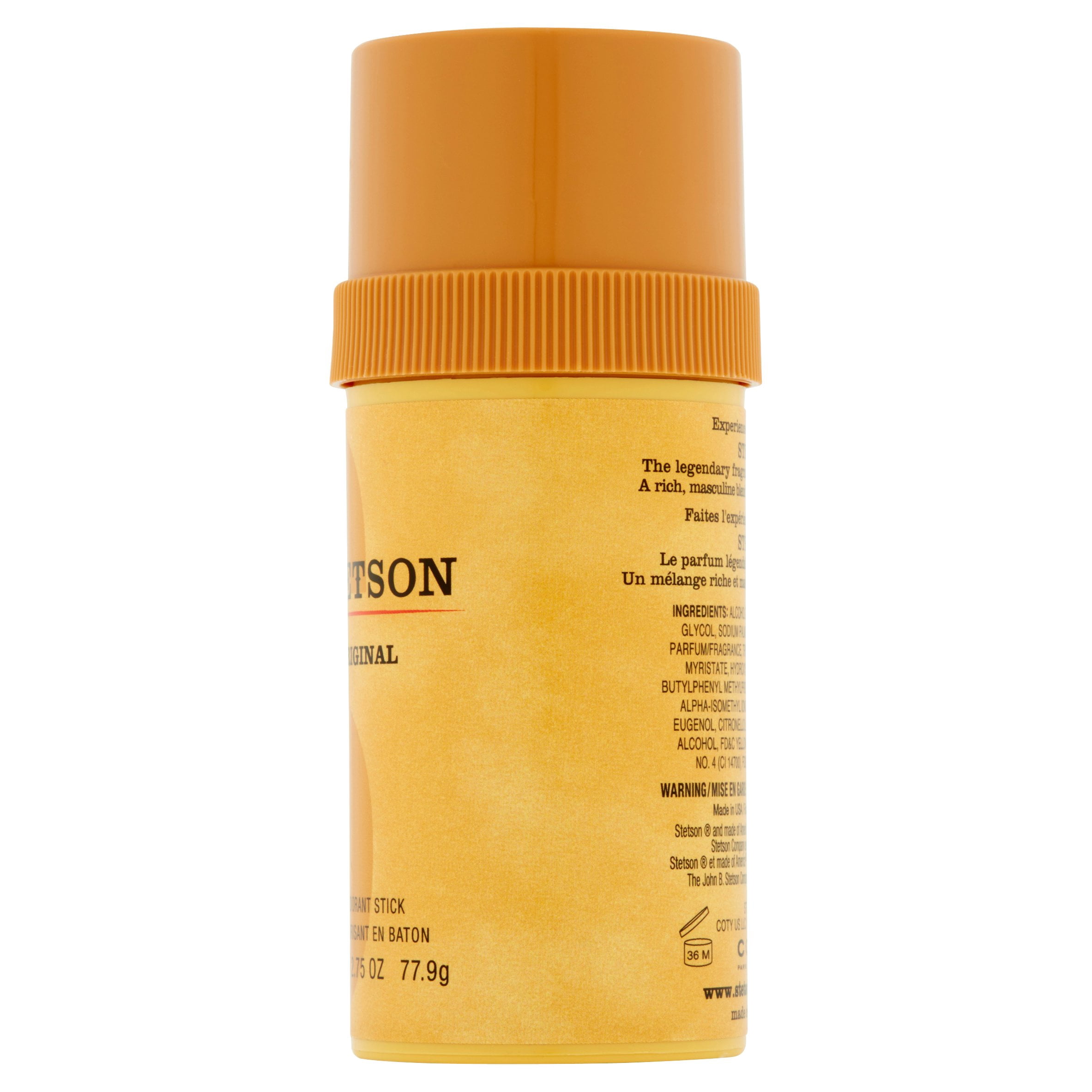 Stetson Original Deodorant Men's 2.75 Oz