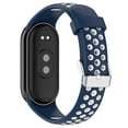 thumbnail image 3 of Two Tone Silicone Strap with Metal Connector for Watches Silica Gel for Style, 3 of 6