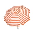 thumbnail image 2 of Heininger Holdings 1336 Italian 6 ft. Umbrella Acrylic Stripes Orange And White - Beach Pole, 2 of 2