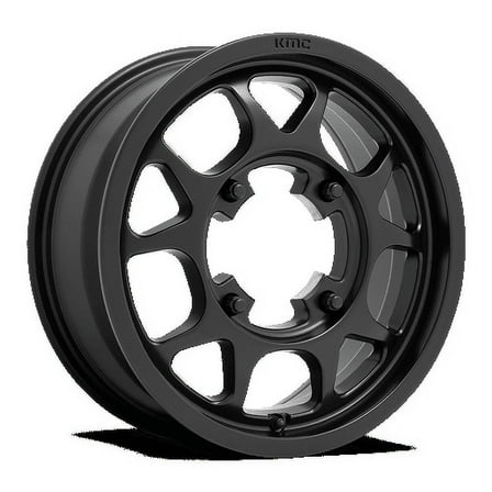 Kmc Ks136 Toro 15X6 4X137 38Et 132Cb Satin Black Wheel