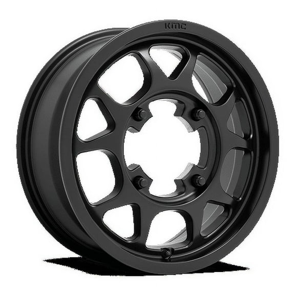 Kmc Ks136 Toro 15X6 4X137 38Et 132Cb Satin Black Wheel