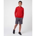 thumbnail image 5 of Real Essentials 3 Pack: Boys Hoodies – Youth Mesh Long Sleeve Sweatshirts with Pocket for Kids & Teens, 5 of 7