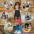 thumbnail image 4 of Boys Girls Kids Apron with Pocket,Adjustable Child Neck Strap and Bib Funny Aprons Kitchen Toddler Aprons for Cooking Baking, 4 of 4