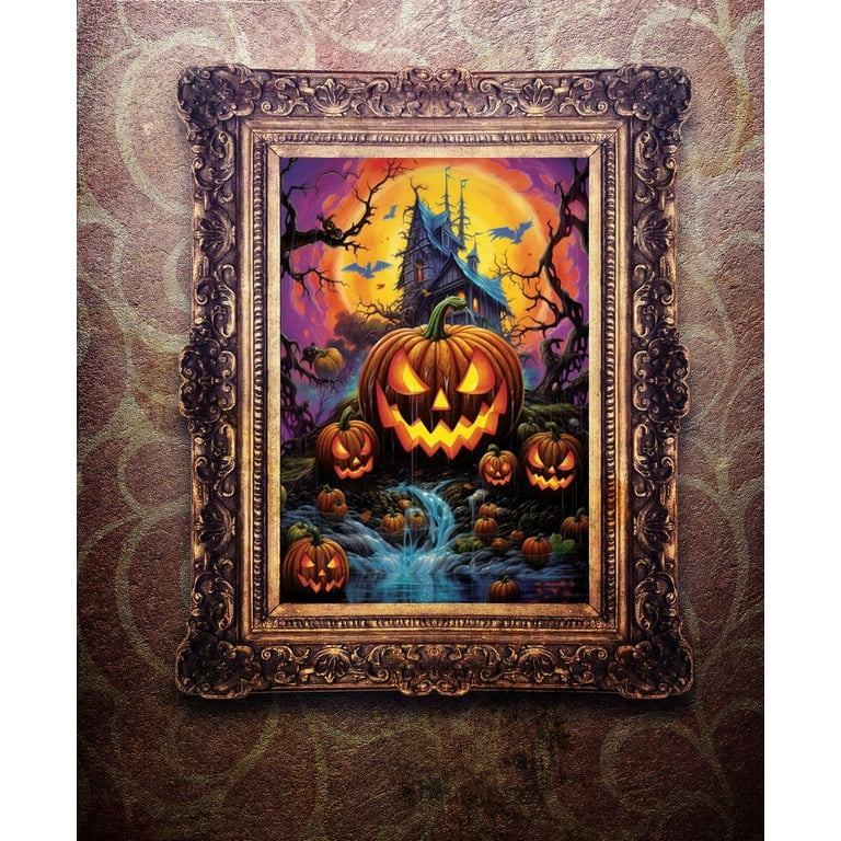 Halloween Big Gem Diamond Painting Craft for Kids — Busy Bee Toys