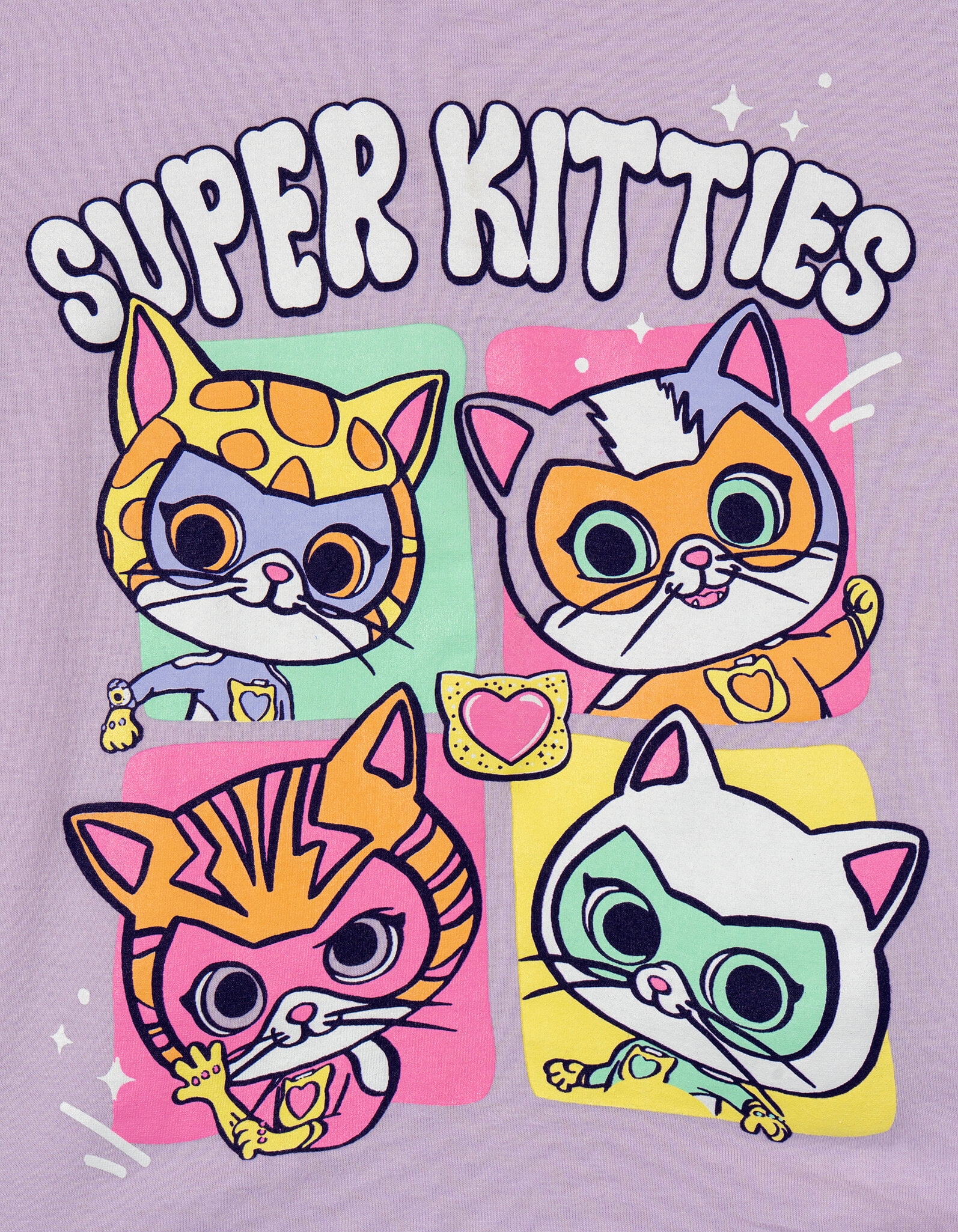Disney Super Kitties Sparks Buddy Bitsy T-Shirt and Flare Leggings Outfit Set Toddler to Little Kid