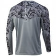 thumbnail image 2 of Huk Icon X Tide Change Long Sleeve Shirt Atlantic, Small, 2 of 6