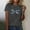 509_Dark Gray, variant on Green Graphic Tees for Women, Polyester Blouses for Women Casual, Short Sleeve Office Clothes for Women, Womens Tee Shirt Tops, Dragonfly Plus Size Blouses for Women, Work Dragonfly Juniors Tops