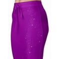 thumbnail image 3 of Stylesindia Shimmer Stretchable Saree Shapewear Long Skirt for Women for Beach, Night Out, Regular, Office, Party ( X-Large, Purple), 3 of 5