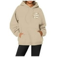 thumbnail image 2 of I Am A Child Of God Christian Hoodie for Women Y2K Cute Hoodies with Pockets Hooded Sweatshirt Hoodie Women Pullover, 2 of 4