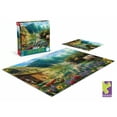 thumbnail image 2 of Ceaco 500 Piece Paradise in the Mountains Interlocking Jigsaw Puzzle, 2 of 5