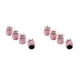 thumbnail image 3 of Kenally 4 piezas de tapas de neumáticos universales piezas de modificación en forma de rosa Rosa 2piezas, 3 of 6