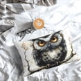 thumbnail image 5 of Sikiie Whimsical Owl On Branch Pillow Covers, Throw Pillow Case Cushion Covers,Cushion for Bedroom,Couch,Home-16"x24", 5 of 6