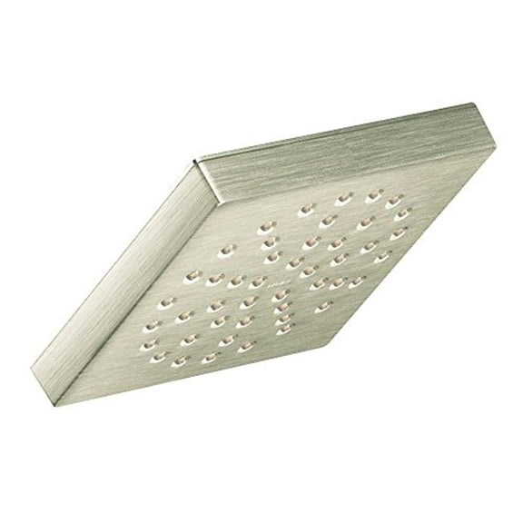 Moen S6340EPBN 90 Degree 6" Rainfall Eco-Performance Showerhead Brushed Nickel