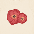 thumbnail image 4 of Inktastic Red Poppy Flowers Boys or Girls Baby T-Shirt, 4 of 5