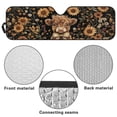 thumbnail image 6 of HUIACONG Sunflower Cows Front Sunshade Windshield Fit for Jeep Wrangler JL/JLU 2018-2024 & Jeep Gladiator JT 2020-2024, 240T Foldable Window Shade Sun Visor Protector Blocks UV Rays, 6 of 6
