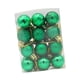 thumbnail image 3 of 24 bolas navideñas irrompibles de 3 cm para árbol de Navidad Verde, 3 of 9