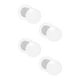 thumbnail image 1 of 4 pares de clips magnéticos para dorsales de carrera, hebillas para dorsales de carrera para corredores Blanco, 1 of 9