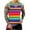 Multicolor#05, variant on ZCFZJW Workout Tank Tops for Men Casual Tie Dye Colorful Striped Print Summer Sleeveless Vest Trendy Athletic Quick Dry Beach Hawaiian T-Shirts Multicolor#18 L