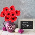 thumbnail image 4 of Zukuco 8 Pcs Artificial Flowers Red Poppy Anemone Stems PU Real Touch Poppy Anemones Fake Flowers for Wedding Bouquets Corsages Centerpiece Floral Arrangements Décor, 4 of 7