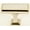 Polished Brass, variant on Alno Inc Manhattan Square Knob
