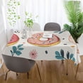thumbnail image 5 of Yayeee Tablecloths for Rectangular Tables 60 x 108 inch Party Table Cover, Pink Donut, 5 of 6