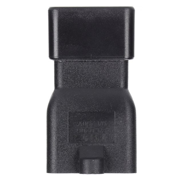 Adaptador de corriente alterna, adaptador de corriente macho a adaptador de corriente, enchufe convertidor, salida de alta intensidad