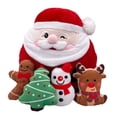 thumbnail image 2 of Figuras de peluche de Papá Noel de Navidad, almohada de Papá Noel, decoración de Navidad para fiesta temática, restaurante, Hotel, 2 of 9