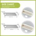 thumbnail image 3 of Kdxio Silver Mosaic Name Plate Compatible Stanley Cups Name Tag Acrylic Nameplate Tumbler Lid Topper for Cup Accessories, 3 of 9