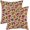 Fall Garden, variant on Autumn Decorations Fall Porch Outdoor Throw Pillow Covers Décor Maple Leaves Farmhouse Cushion Cases 18 x 18 Inch Set of 2 for Home Couch Sofa Patio Bench - Fall Garden