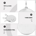 thumbnail image 3 of Luxshiny 3pcs Goal Net Training Targets Manganese Steel Circular Hanging Design for Shooting Enthusiasts, 3 of 8