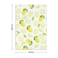 thumbnail image 3 of Lemon Kitchen Towels Set of 4, 18x26 Inch Fruit Dish Towels, Soft Absorbent Tea Hand Towels for Summer Kitchen Decor, 3 of 3