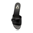 thumbnail image 5 of Aerosoles Women's Nea Kitten Heel Buckle Sandal Mules, 5 of 6