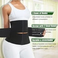 thumbnail image 5 of 2022 New Waist Trainer for Women Corset Waist Trainer Hourglass Shapewear Seamless 3 Segmented Tummy Control Waist Trimmer Plus Size for Workout Yoga Gym, 5 of 7