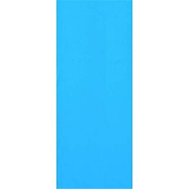 swimline blue swirl round overlap liner