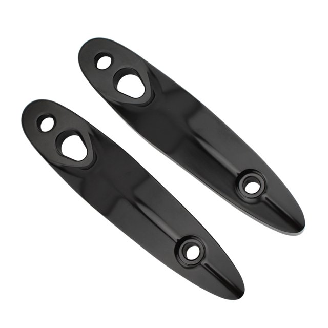 Soportes de reubicación Extensión Soporte de lámpara de aleación de aluminio Señal trasera de motocicleta Ajuste para FXBR FLFB Sunnimix Reubicación de la señal de giro