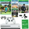 Xbox One S 500GB Minecraft Bundle With Watch Dogs 2 & Battery Pack