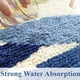 thumbnail image 4 of Alfombra de baño Alfombrilla decorativa de limón Alfombrillas de baño Suave absorbente de agua Antideslizante Alfombra de ducha peluda, Entrada interior Felpudo de bienvenida frontal, Lavable a máqui Namotu CZJJ-XM72, 4 of 7