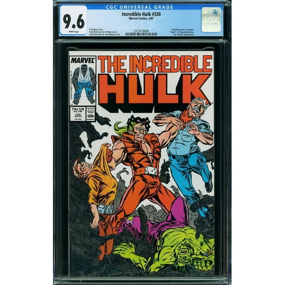 Incredible Hulk #330 - CGC 9.6 Comic Book
