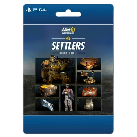 Fallout 76: Settlers Content Bundle, Bethesda, PlayStation [Digital Download]