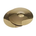 thumbnail image 4 of Milaget 2pcs Brass Alloy Crash Cymbal Hi Hat Cymbals For Battery Accessory 14 \'\', 4 of 8