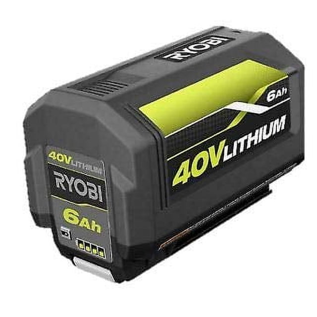 Batería RYOBI de 40 V, 6 Ah, iones de litio de alta capacidad