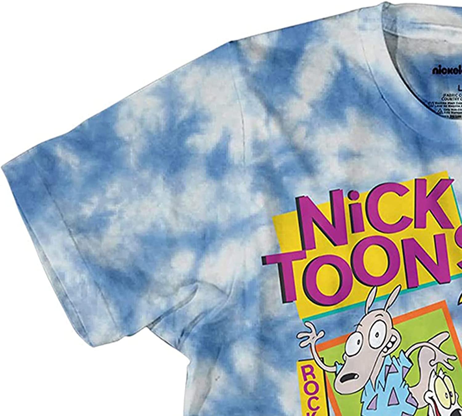 Nickelodeon I Love The 90s Nick Toons T-Shirt | Small in Blue Stylin Online