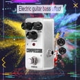 thumbnail image 3 of Pedal de efectos de guitarra KOKKO Pedal de efecto de guitarra Compresor Bloque de compresión Adaptador de 9 V Accesorios FLhrweasw Nuevo, 3 of 8